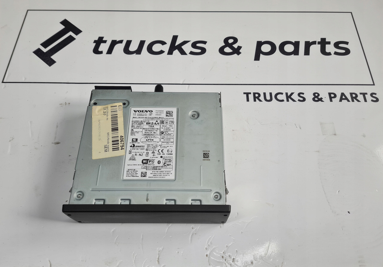 VOLVO RADIO MODUŁ SEM RADIA WIFI BLUETOOTH VOLVO FH 4 FM 4 FH 5 FM 5 FMX - Kabiin ja interjöör - Veoauto: pilt 1 VOLVO RADIO MODUŁ SEM RADIA WIFI BLUETOOTH VOLVO FH 4 FM 4 FH 5 FM 5 FMX - Kabiin ja interjöör - Veoauto: pilt 1