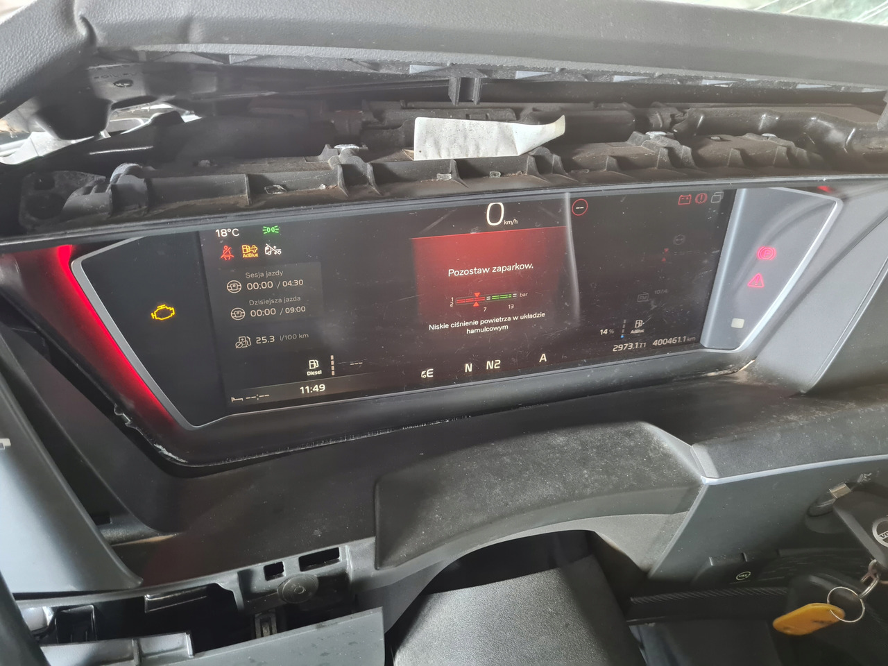 VOLVO ZEGARY LICZNIKI WYŚWIETLACZ VOLVO FH 5 FM 5 I-SAVE AUTOMAT 23595812 - Armatuurlaud: pilt 2 VOLVO ZEGARY LICZNIKI WYŚWIETLACZ VOLVO FH 5 FM 5 I-SAVE AUTOMAT 23595812 - Armatuurlaud: pilt 2