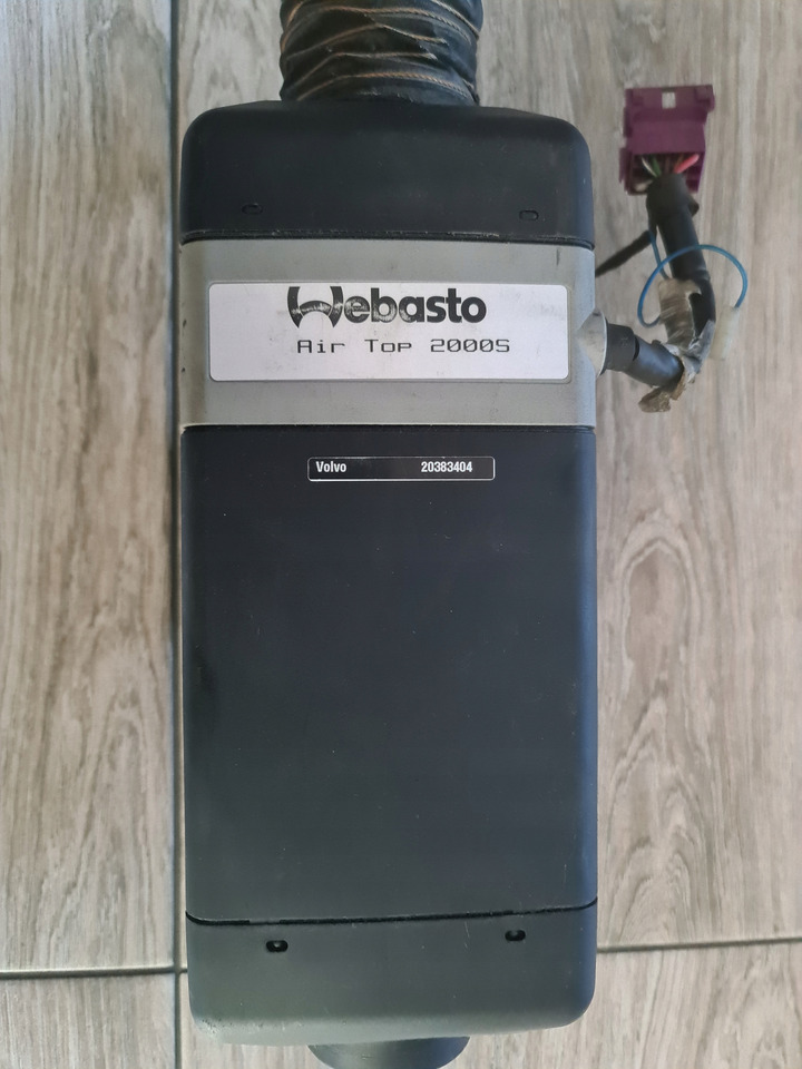 WEBASTO OGRZEWANIE WEBASTO AIR TOP 2000 S VOLVO FH FM - Soojendus/ Ventilatsioon - Veoauto: pilt 1 WEBASTO OGRZEWANIE WEBASTO AIR TOP 2000 S VOLVO FH FM - Soojendus/ Ventilatsioon - Veoauto: pilt 1
