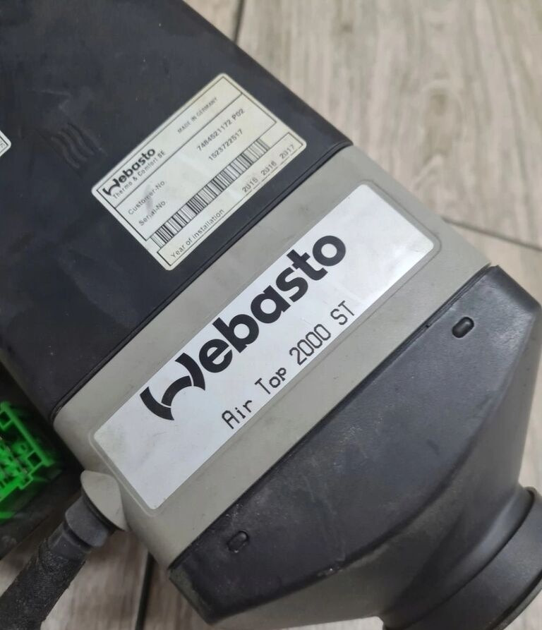 WEBASTO WEBASTO AIR TOP 2000ST RENAULT PREMIUM MIDLUM GAMA D VOLVO FL FE - Soojendus/ Ventilatsioon - Veoauto: pilt 4 WEBASTO WEBASTO AIR TOP 2000ST RENAULT PREMIUM MIDLUM GAMA D VOLVO FL FE - Soojendus/ Ventilatsioon - Veoauto: pilt 4