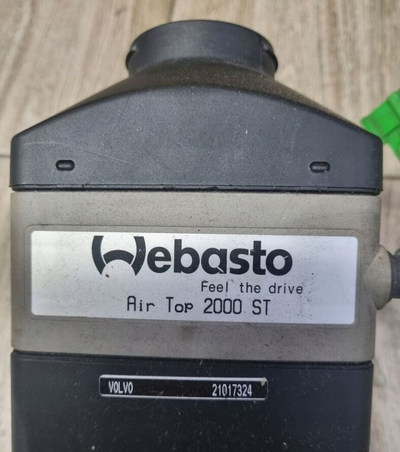 Webasto 21017324 Volvo FH 13 FM 9 13 - Soojendus/ Ventilatsioon - Veoauto: pilt 3 Webasto 21017324 Volvo FH 13 FM 9 13 - Soojendus/ Ventilatsioon - Veoauto: pilt 3