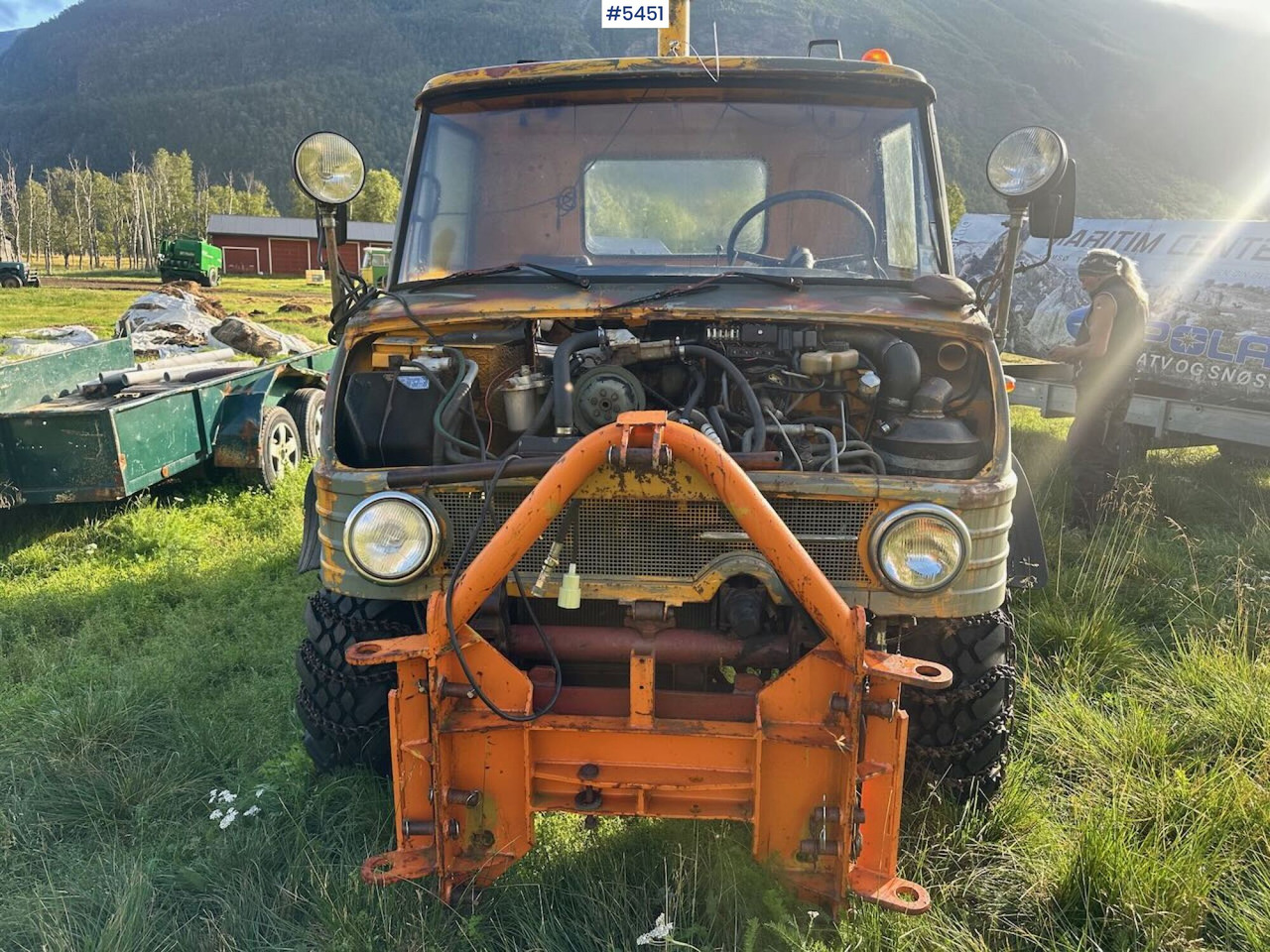 Madelveok/ Platvormveok 1967 Mercedes-Benz Unimog 406: pilt 8