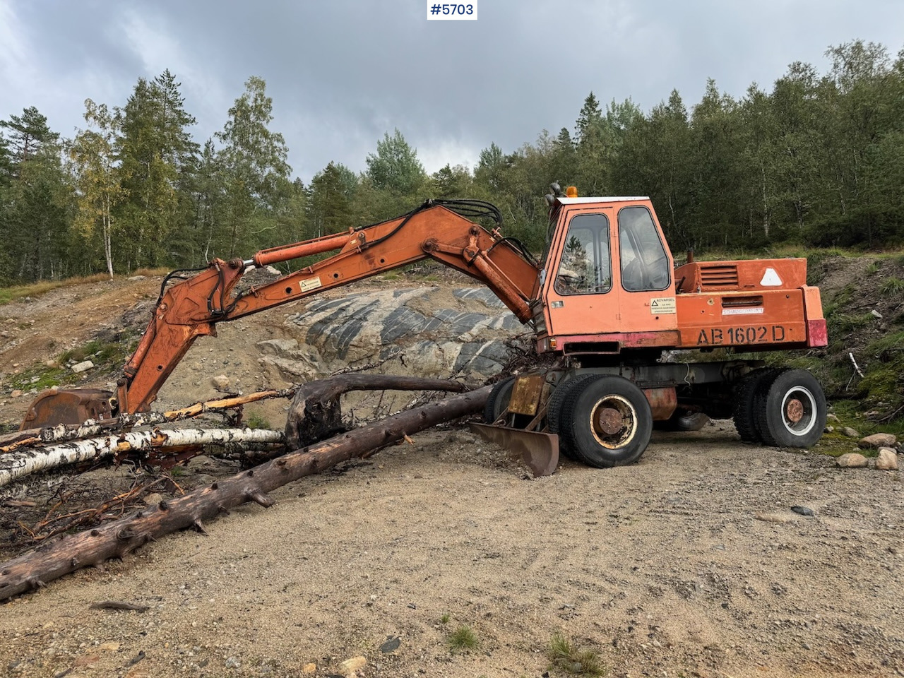 1977 Atlas 1602 D - Ekskavaator: pilt 2 1977 Atlas 1602 D - Ekskavaator: pilt 2