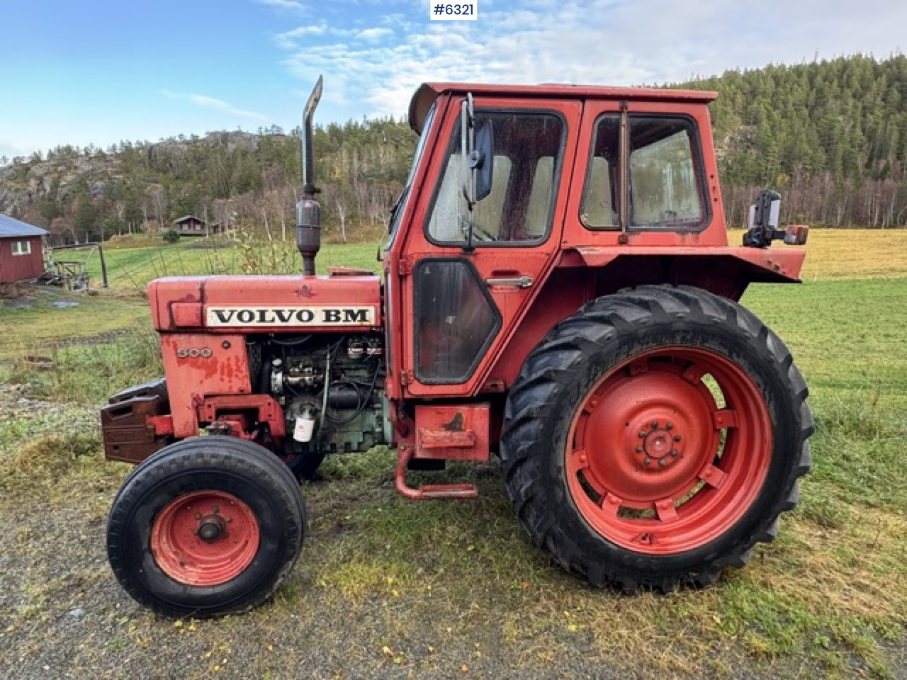 1977 Volvo BM 500 tractor - Traktor: pilt 1 1977 Volvo BM 500 tractor - Traktor: pilt 1
