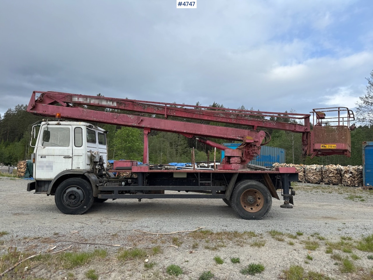 1979 Volvo F 613 w/lift - Veoautolt tõusev platvorm: pilt 2 1979 Volvo F 613 w/lift - Veoautolt tõusev platvorm: pilt 2