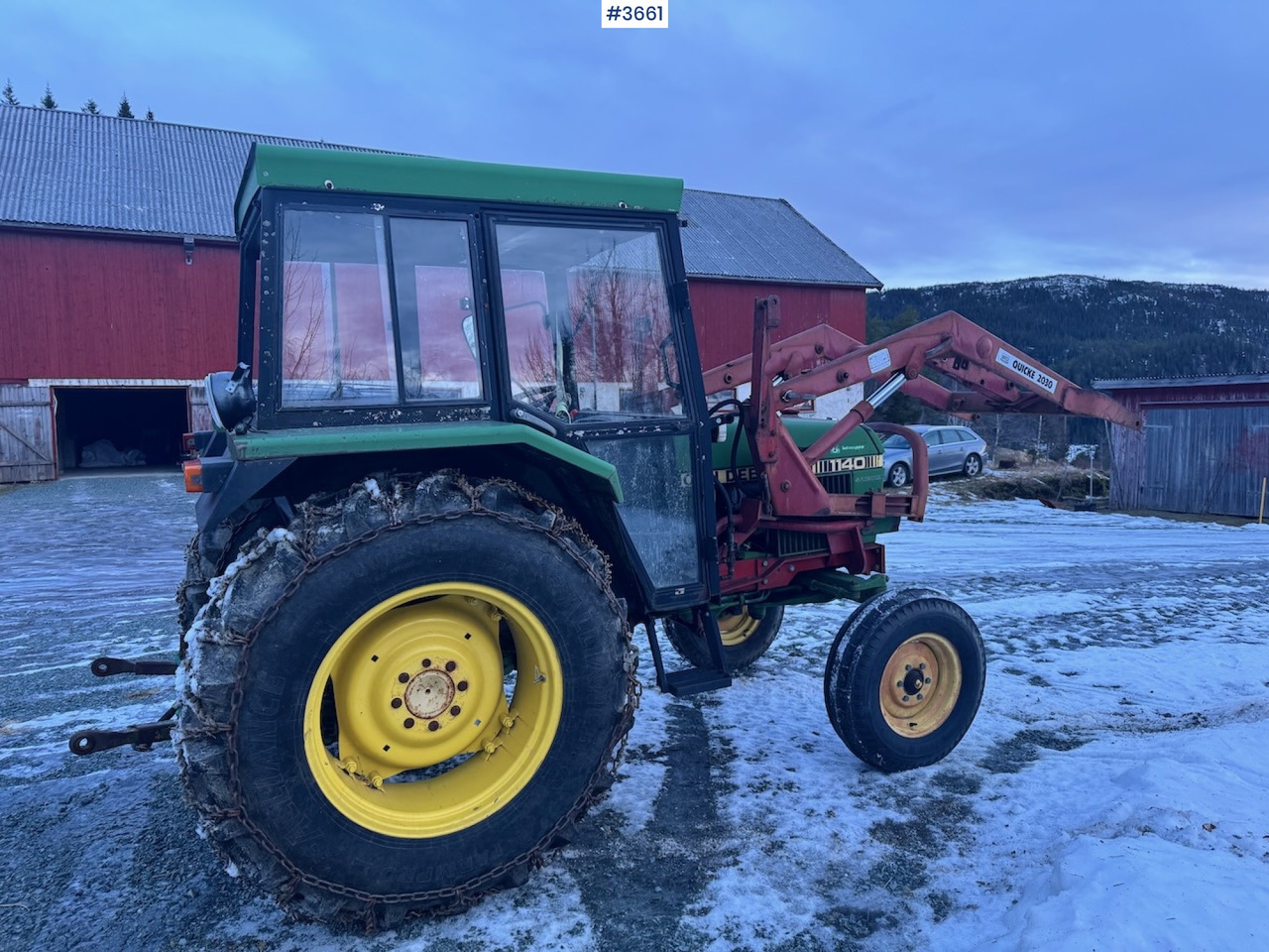 1980 John Deere 1140 Synchron w/ Front loader and bucket - Traktor: pilt 4 1980 John Deere 1140 Synchron w/ Front loader and bucket - Traktor: pilt 4