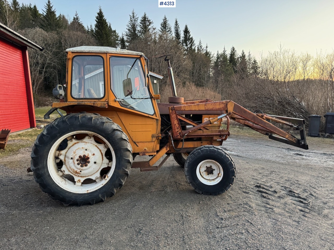 1980 Valmet 602 m/ frontlaster - Traktor: pilt 4 1980 Valmet 602 m/ frontlaster - Traktor: pilt 4