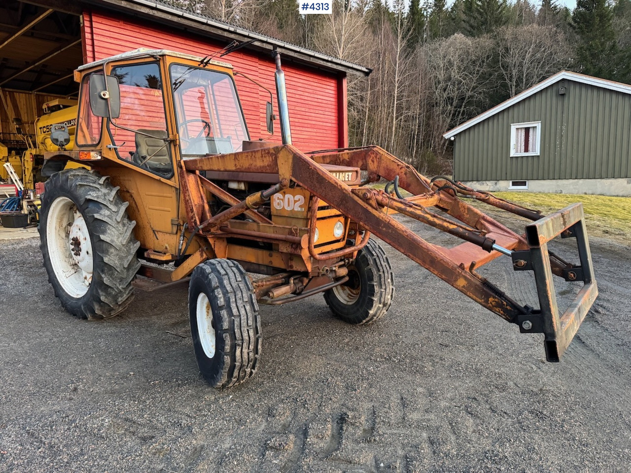 1980 Valmet 602 m/ frontlaster - Traktor: pilt 3 1980 Valmet 602 m/ frontlaster - Traktor: pilt 3