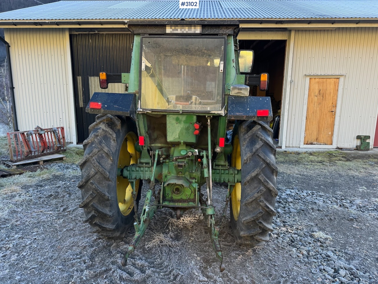Traktor 1981 John Deere 1140 Synchron with front loader: pilt 9