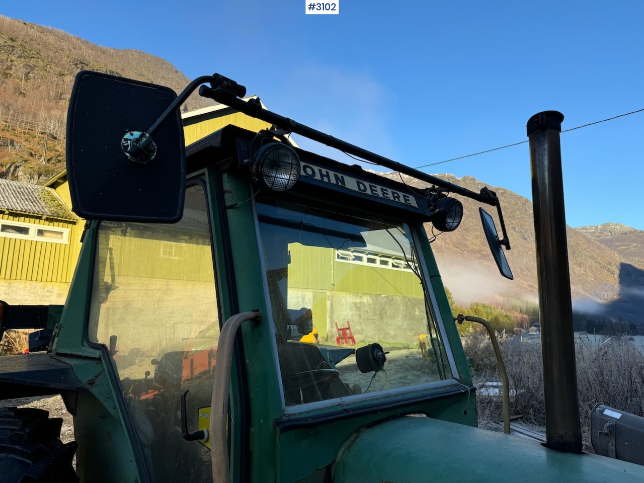 Traktor 1981 John Deere 1140 Synchron with front loader: pilt 8