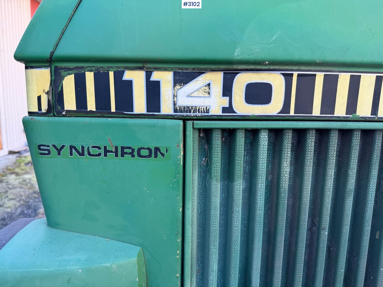 Traktor 1981 John Deere 1140 Synchron with front loader: pilt 11
