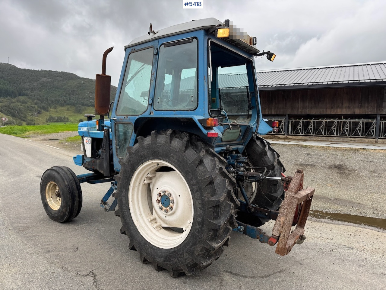 1982 Ford 7610 w/ front loader. - Traktor: pilt 3 1982 Ford 7610 w/ front loader. - Traktor: pilt 3