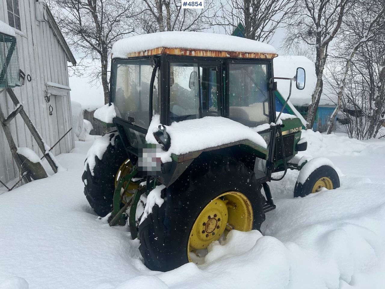1982 John Deere 1140 tractor - Traktor: pilt 4 1982 John Deere 1140 tractor - Traktor: pilt 4