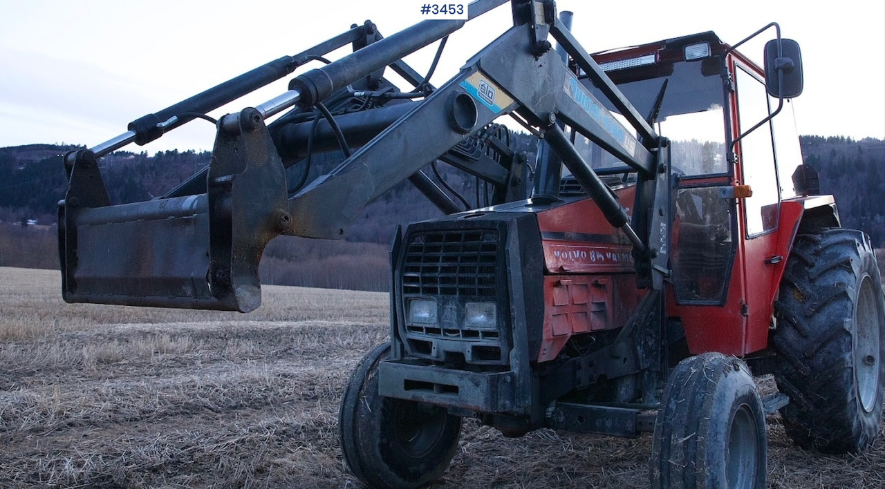 1984 Valmet 505 turbo w/ Front loader - Traktor: pilt 2 1984 Valmet 505 turbo w/ Front loader - Traktor: pilt 2