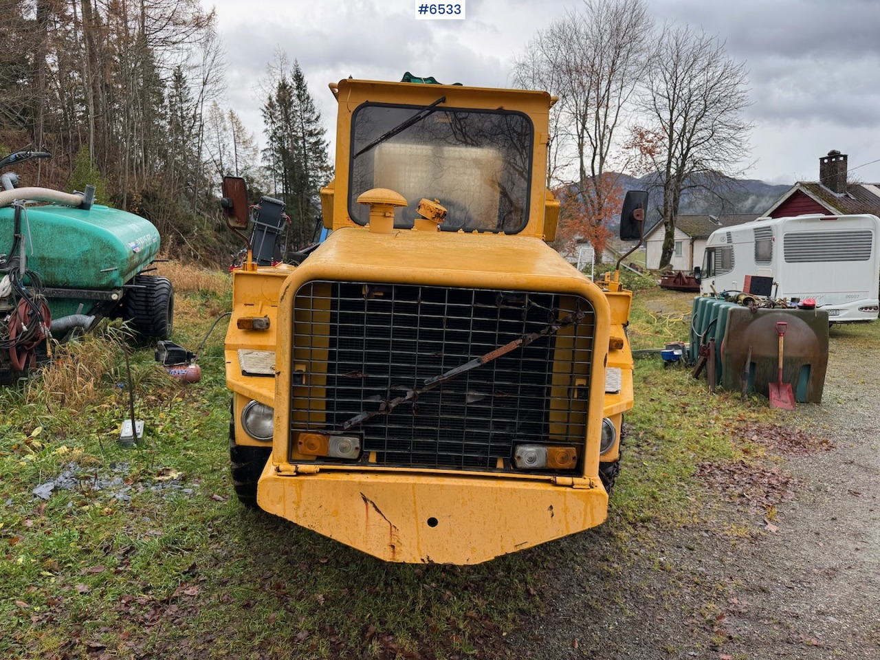 1984 Volvo 861 Dumper 6x6. Lightly repair object. - Liigendkallur: pilt 3 1984 Volvo 861 Dumper 6x6. Lightly repair object. - Liigendkallur: pilt 3