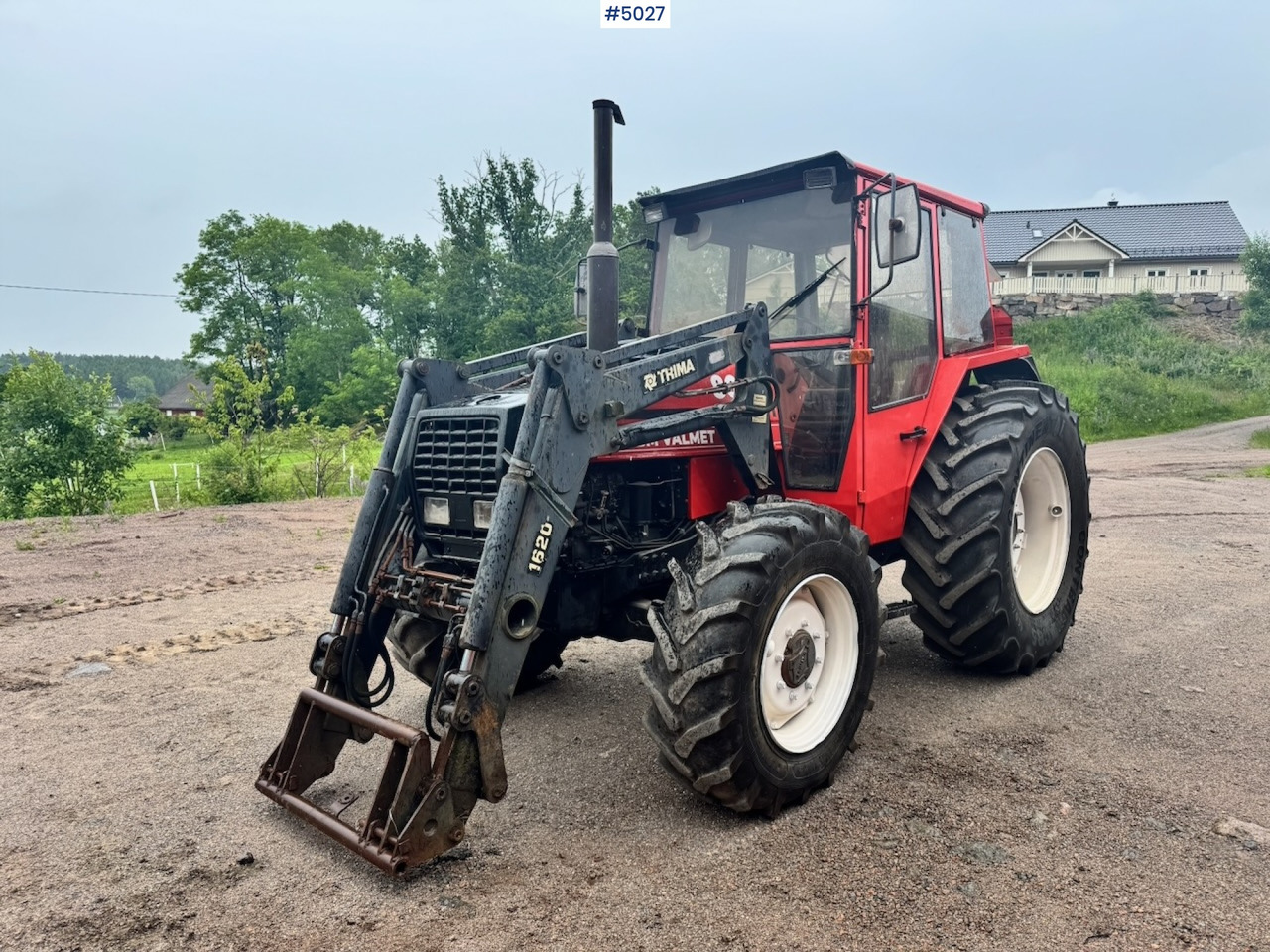 1985 Volvo Valmet 805 Turbo 4x4 w/ Front loader - Traktor: pilt 2 1985 Volvo Valmet 805 Turbo 4x4 w/ Front loader - Traktor: pilt 2