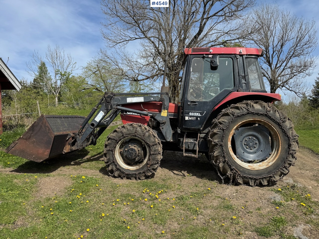 1987 Case 685 XL w/front loader. - Traktor: pilt 2 1987 Case 685 XL w/front loader. - Traktor: pilt 2