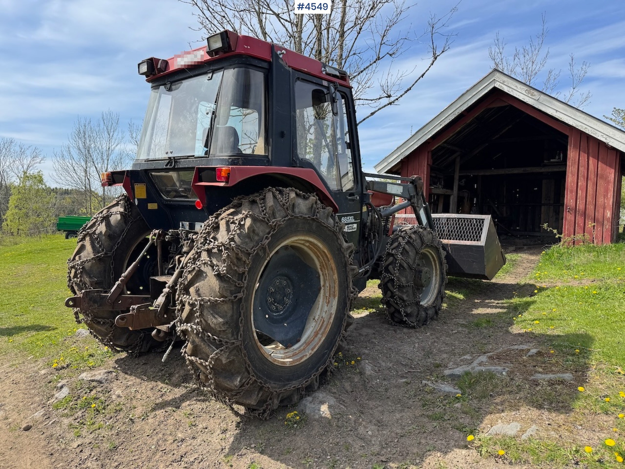 1987 Case 685 XL w/front loader. - Traktor: pilt 5 1987 Case 685 XL w/front loader. - Traktor: pilt 5