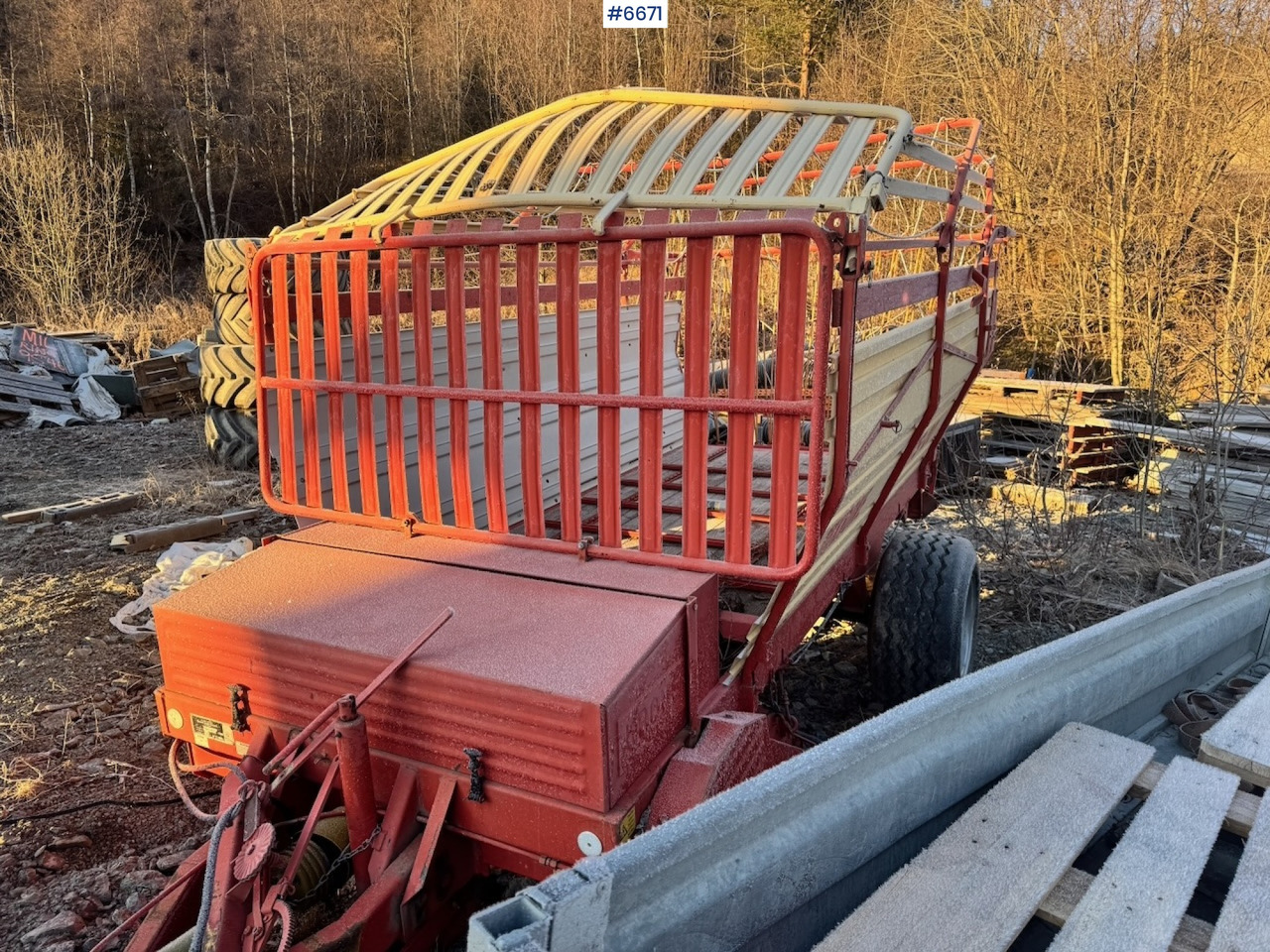 1989 Krone Unloader Trailer - Kaarutusseadmed: pilt 5 1989 Krone Unloader Trailer - Kaarutusseadmed: pilt 5