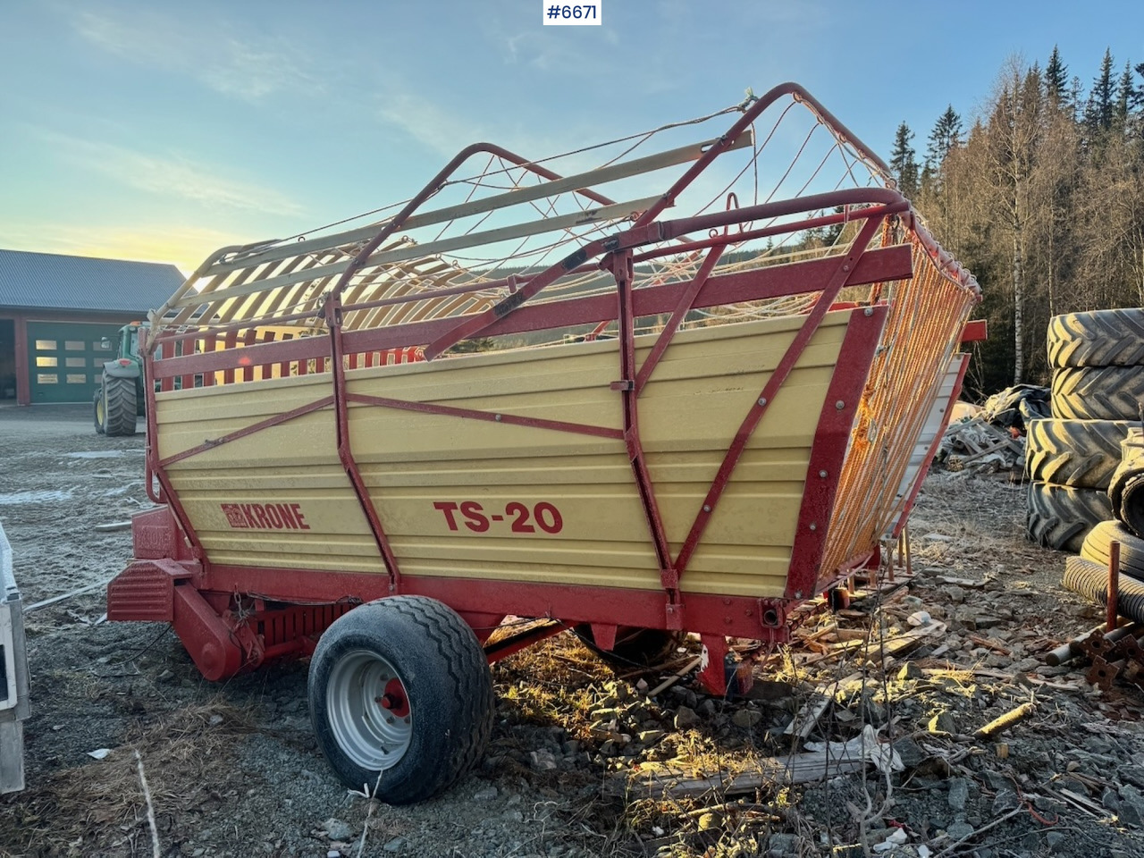 1989 Krone Unloader Trailer - Kaarutusseadmed: pilt 4 1989 Krone Unloader Trailer - Kaarutusseadmed: pilt 4