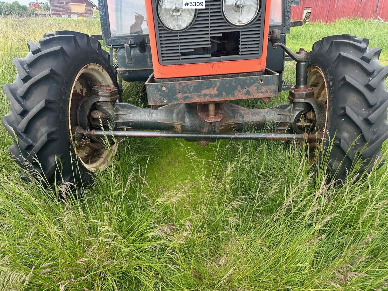 Traktor 1989 Zetor 5245 tractor w/ snow blower.: pilt 10