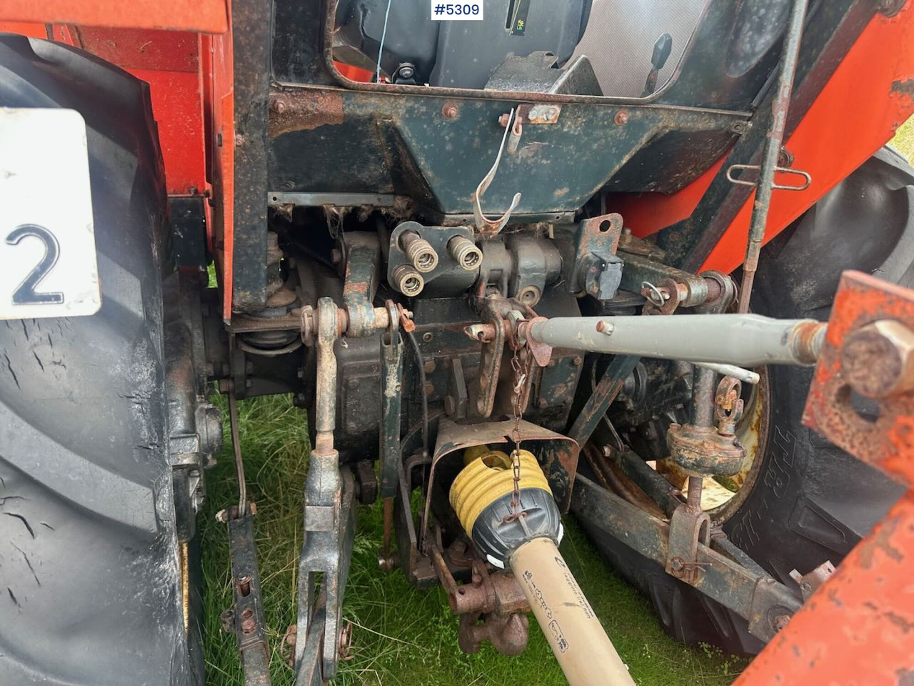 Traktor 1989 Zetor 5245 tractor w/ snow blower.: pilt 20