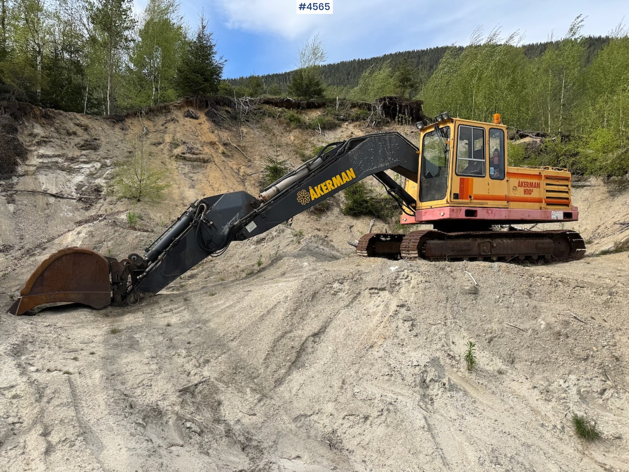 1990 Åkerman H10B - Ekskavaator: pilt 2 1990 Åkerman H10B - Ekskavaator: pilt 2
