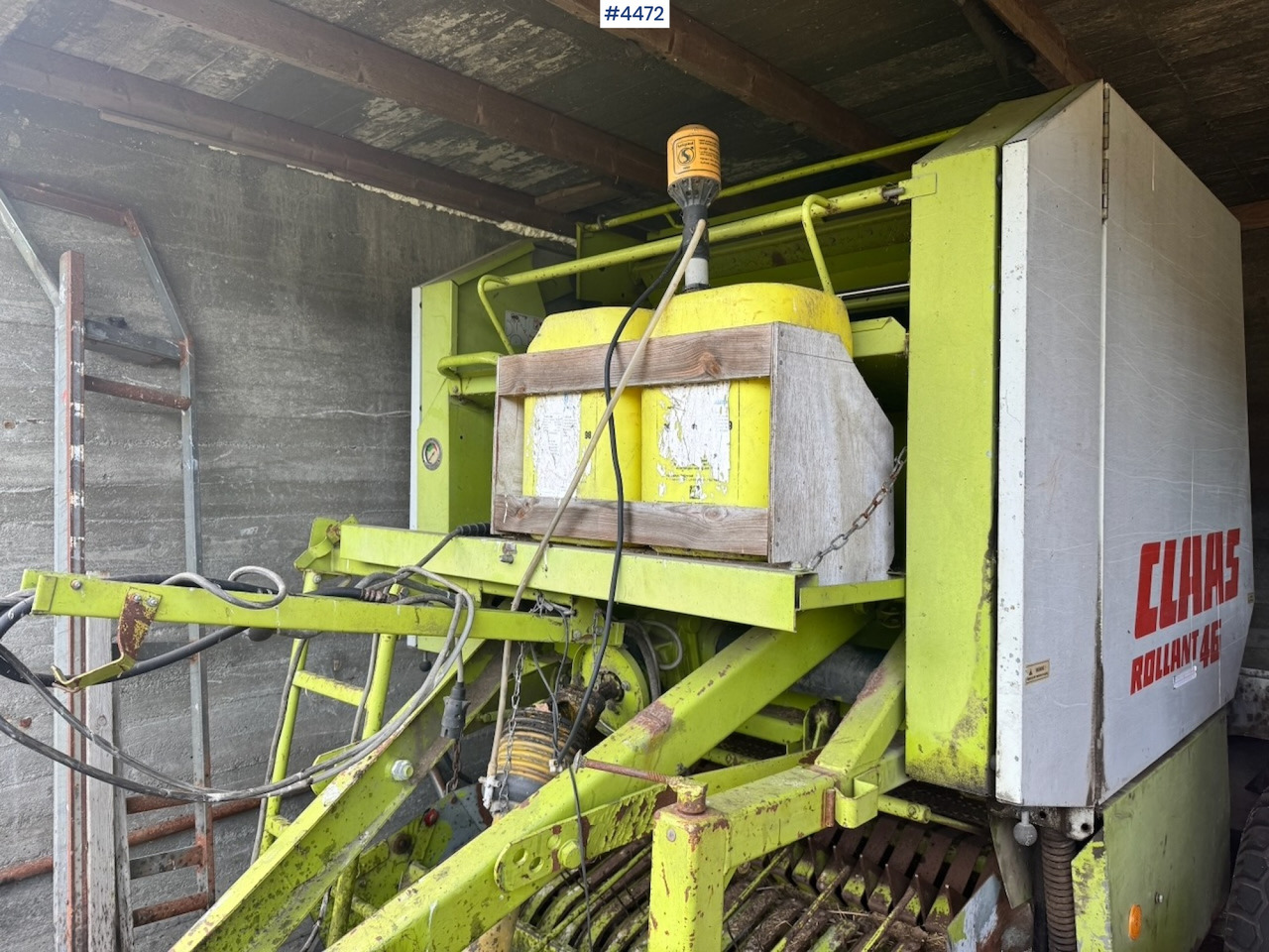 1990 Claas Rollant 46 Round Baler - Kaarutusseadmed: pilt 4 1990 Claas Rollant 46 Round Baler - Kaarutusseadmed: pilt 4