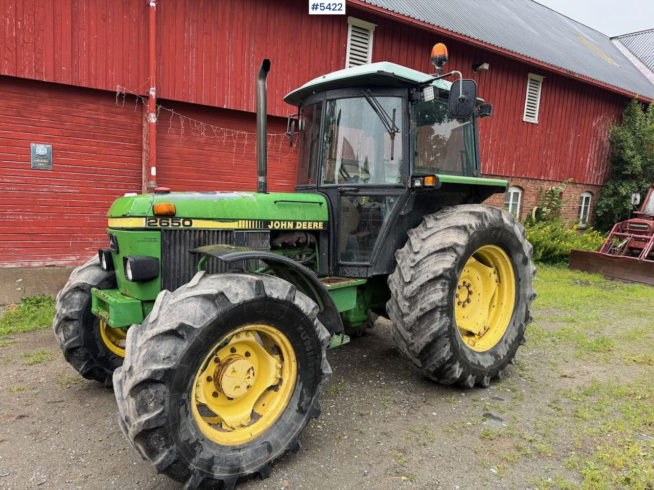 1990 John Deere 2650 Synchron - Traktor: pilt 1 1990 John Deere 2650 Synchron - Traktor: pilt 1