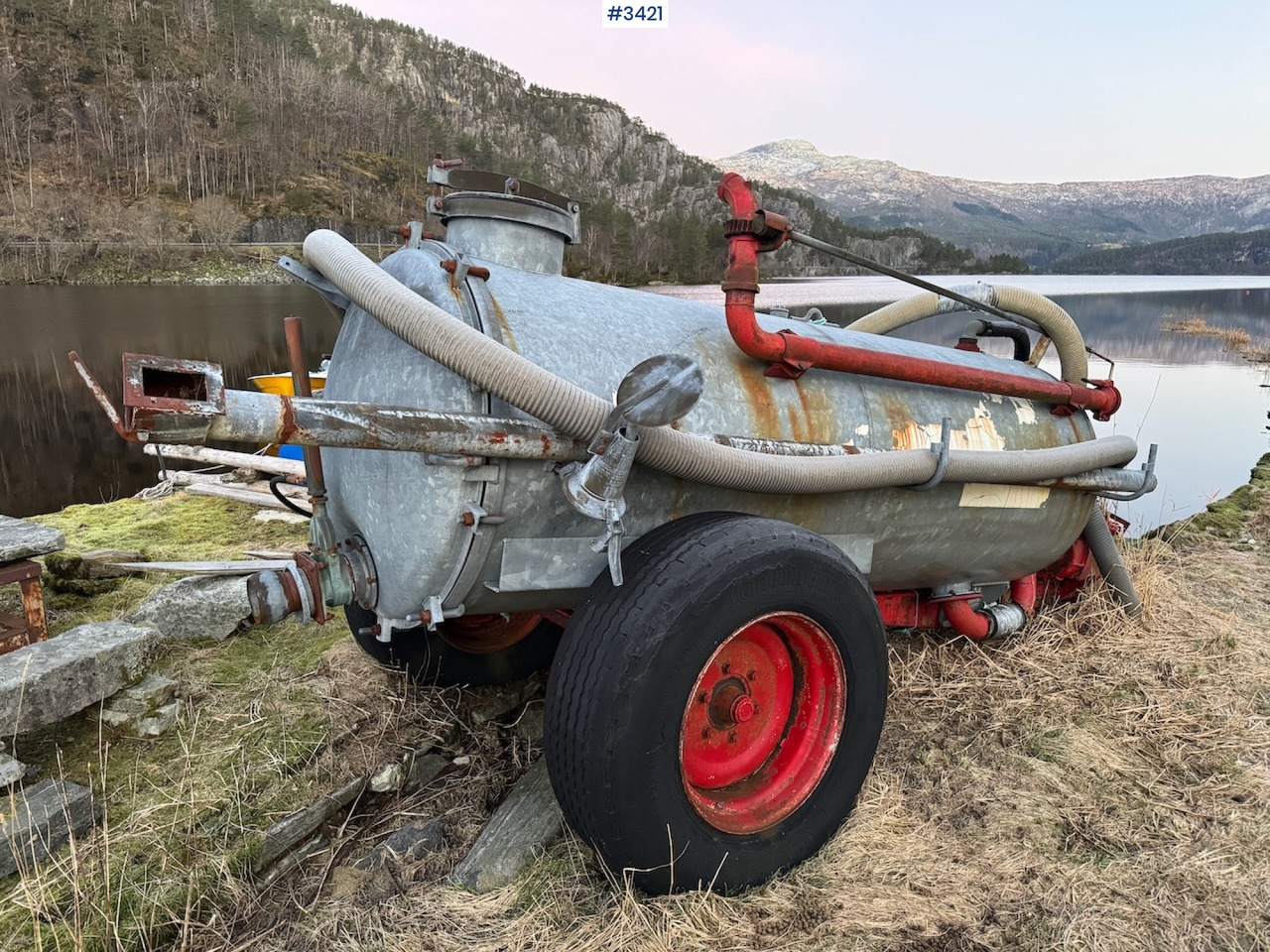 1990 Record Vacuum truck w/cannon - Kaarutusseadmed: pilt 3 1990 Record Vacuum truck w/cannon - Kaarutusseadmed: pilt 3