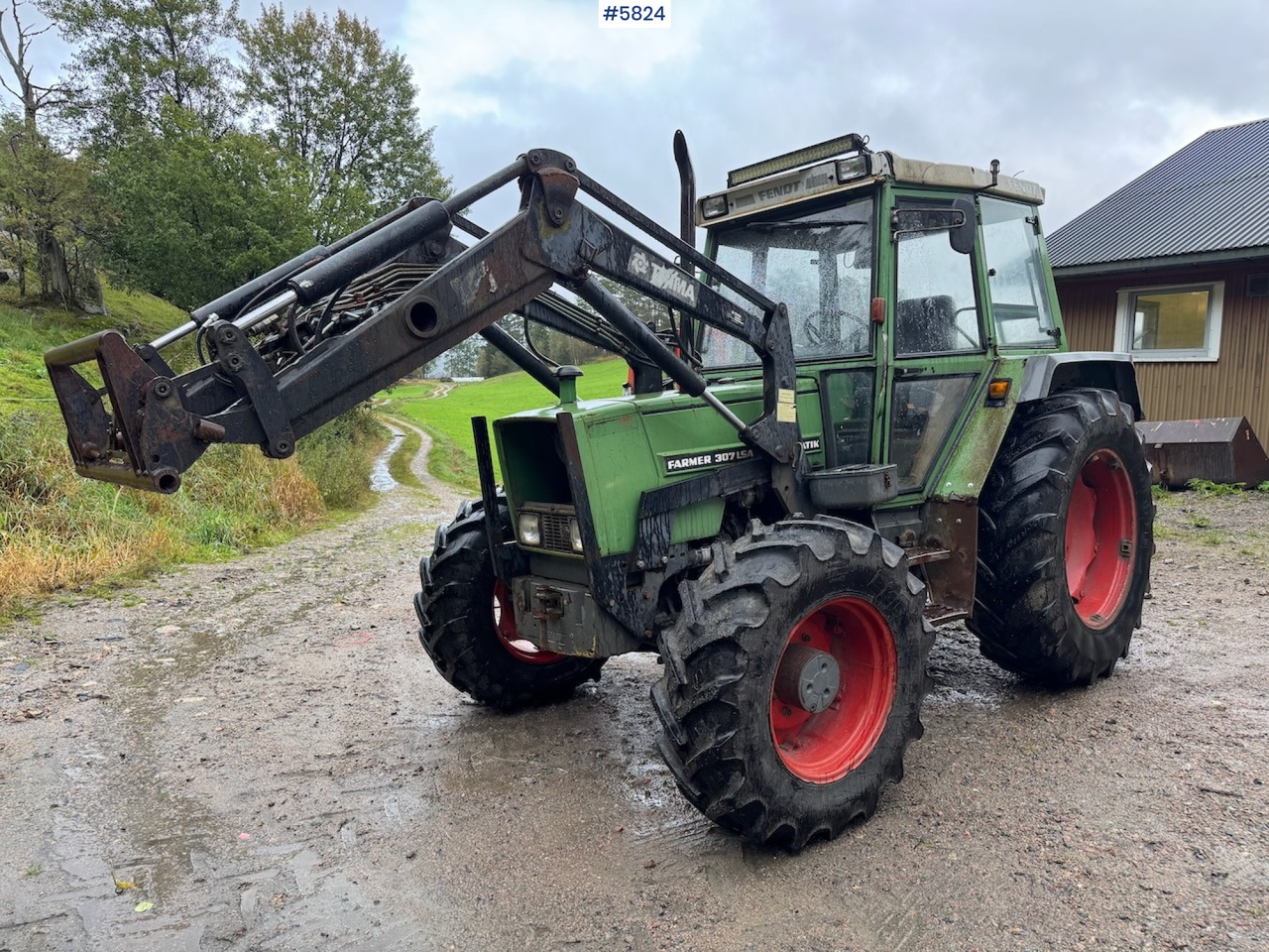 1991 Fendt Farmer 307 LSA w/ front loader. - Traktor: pilt 2 1991 Fendt Farmer 307 LSA w/ front loader. - Traktor: pilt 2