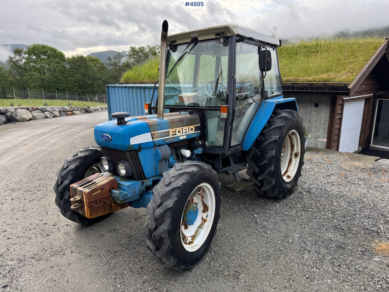 1992 Ford 4830 Turbo w/ twin wheels - Traktor: pilt 1 1992 Ford 4830 Turbo w/ twin wheels - Traktor: pilt 1