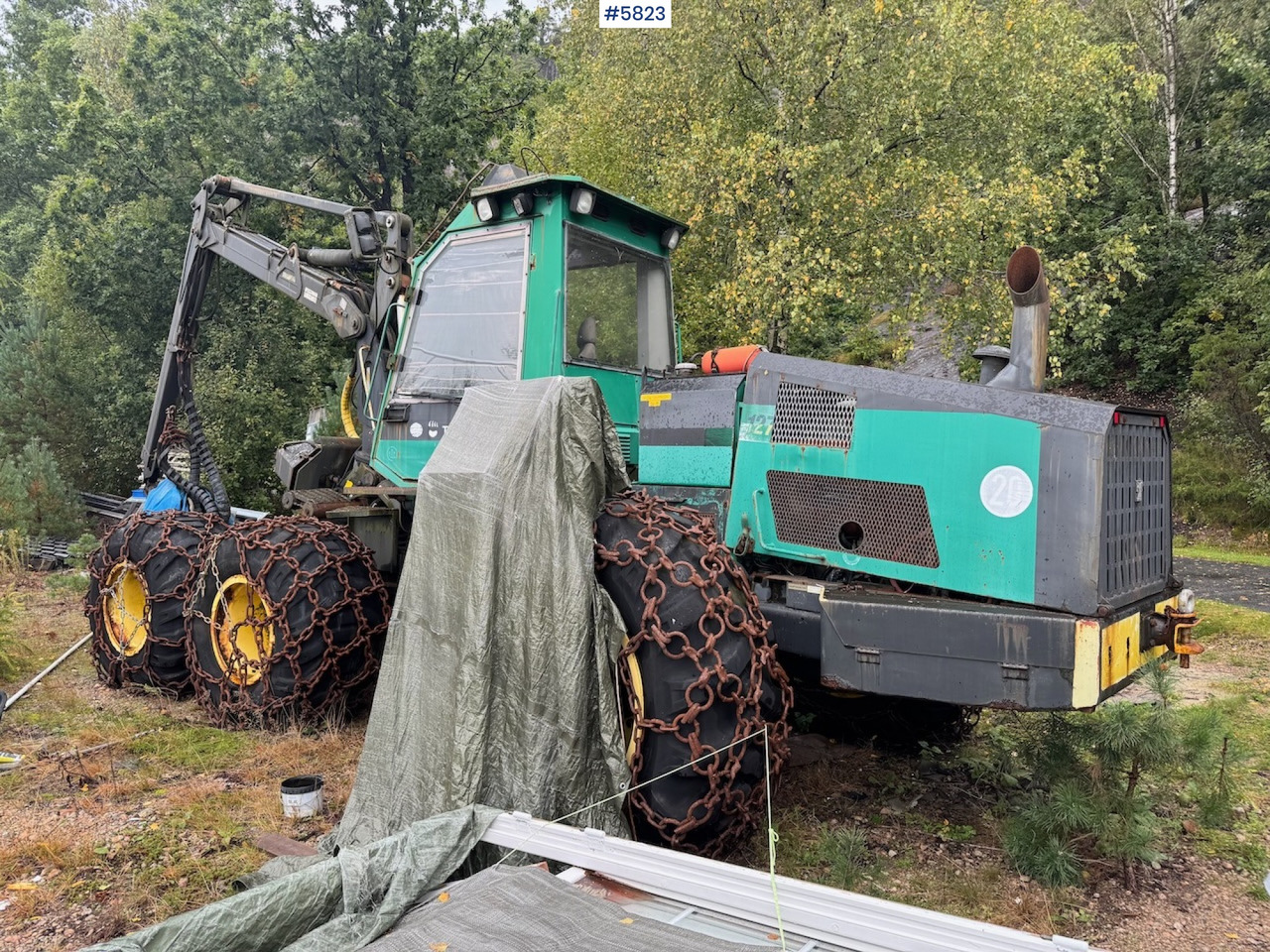 1994 Timberjack 1270 - Metsakoristaja: pilt 3 1994 Timberjack 1270 - Metsakoristaja: pilt 3