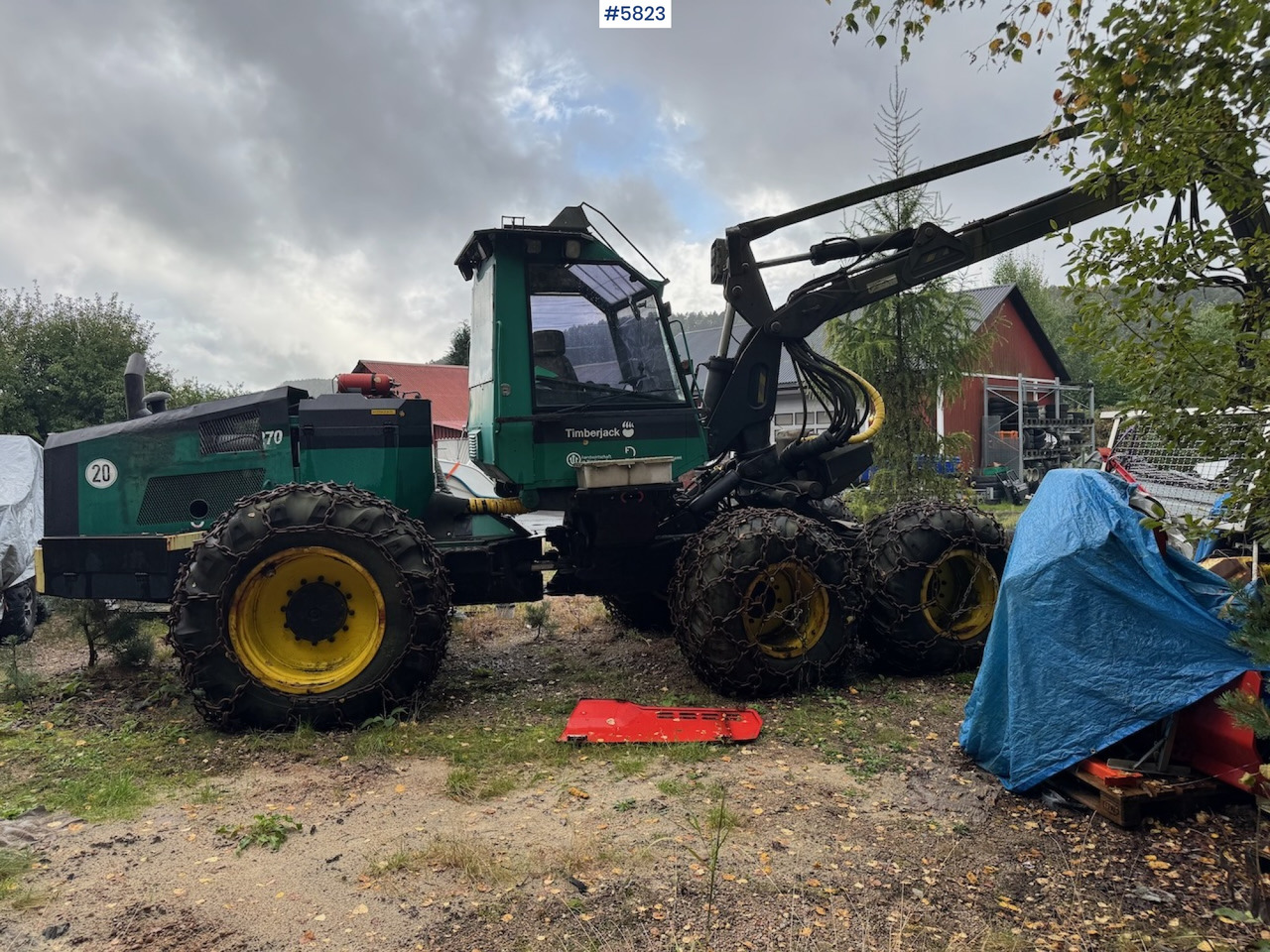 1994 Timberjack 1270 - Metsakoristaja: pilt 1 1994 Timberjack 1270 - Metsakoristaja: pilt 1