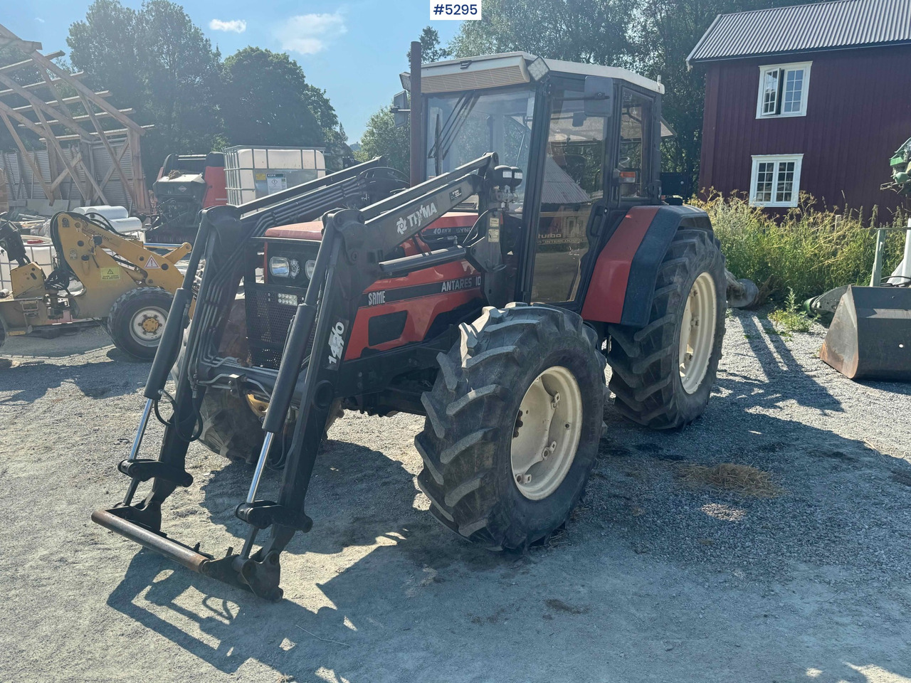 1995 SAME Antares tractor w/ front loader. WATCH VIDEO! - Traktor: pilt 3 1995 SAME Antares tractor w/ front loader. WATCH VIDEO! - Traktor: pilt 3