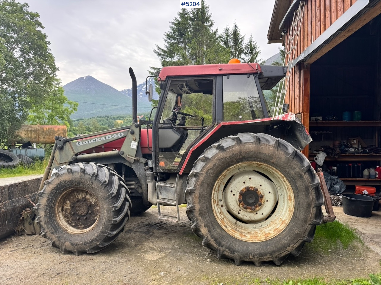 1996 Case International 5120 Maxxum - Traktor: pilt 2 1996 Case International 5120 Maxxum - Traktor: pilt 2