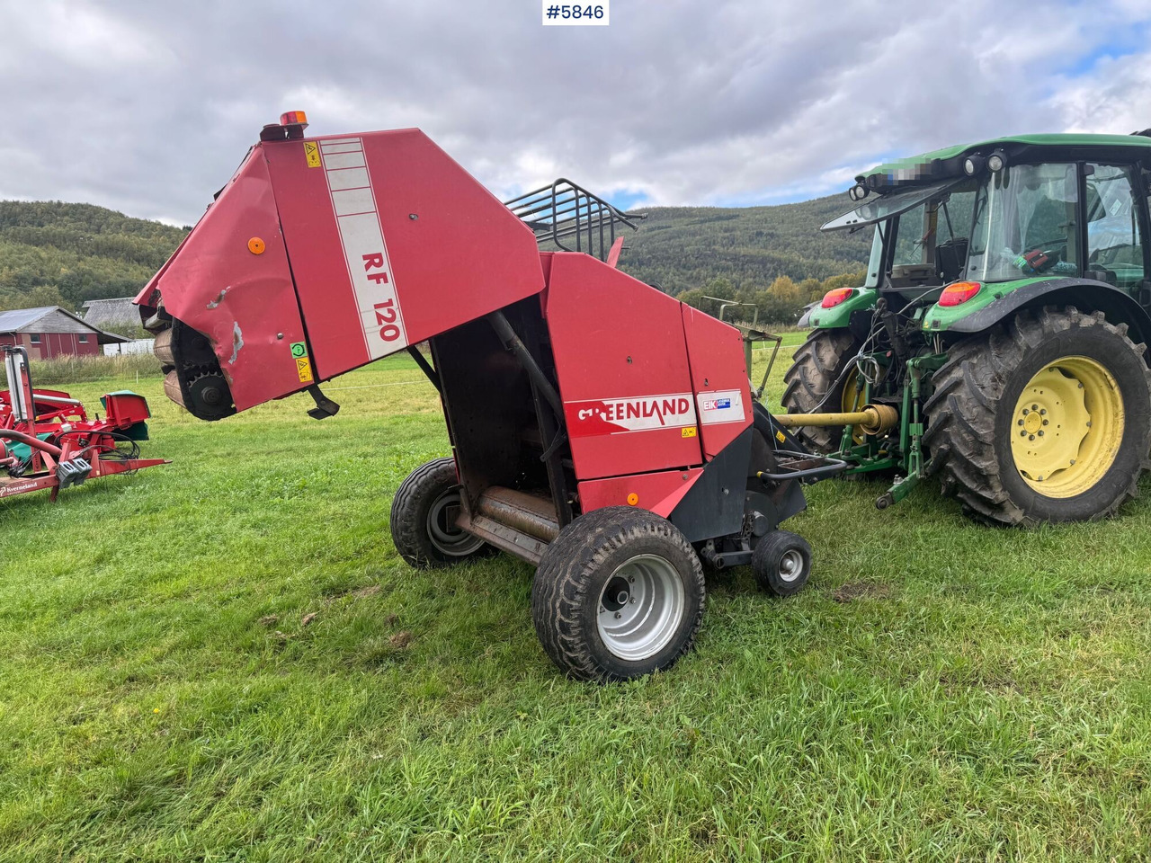 1996 Greenland RF120 round baler. WATCH THE VIDEO! - Kaarutusseadmed: pilt 1 1996 Greenland RF120 round baler. WATCH THE VIDEO! - Kaarutusseadmed: pilt 1
