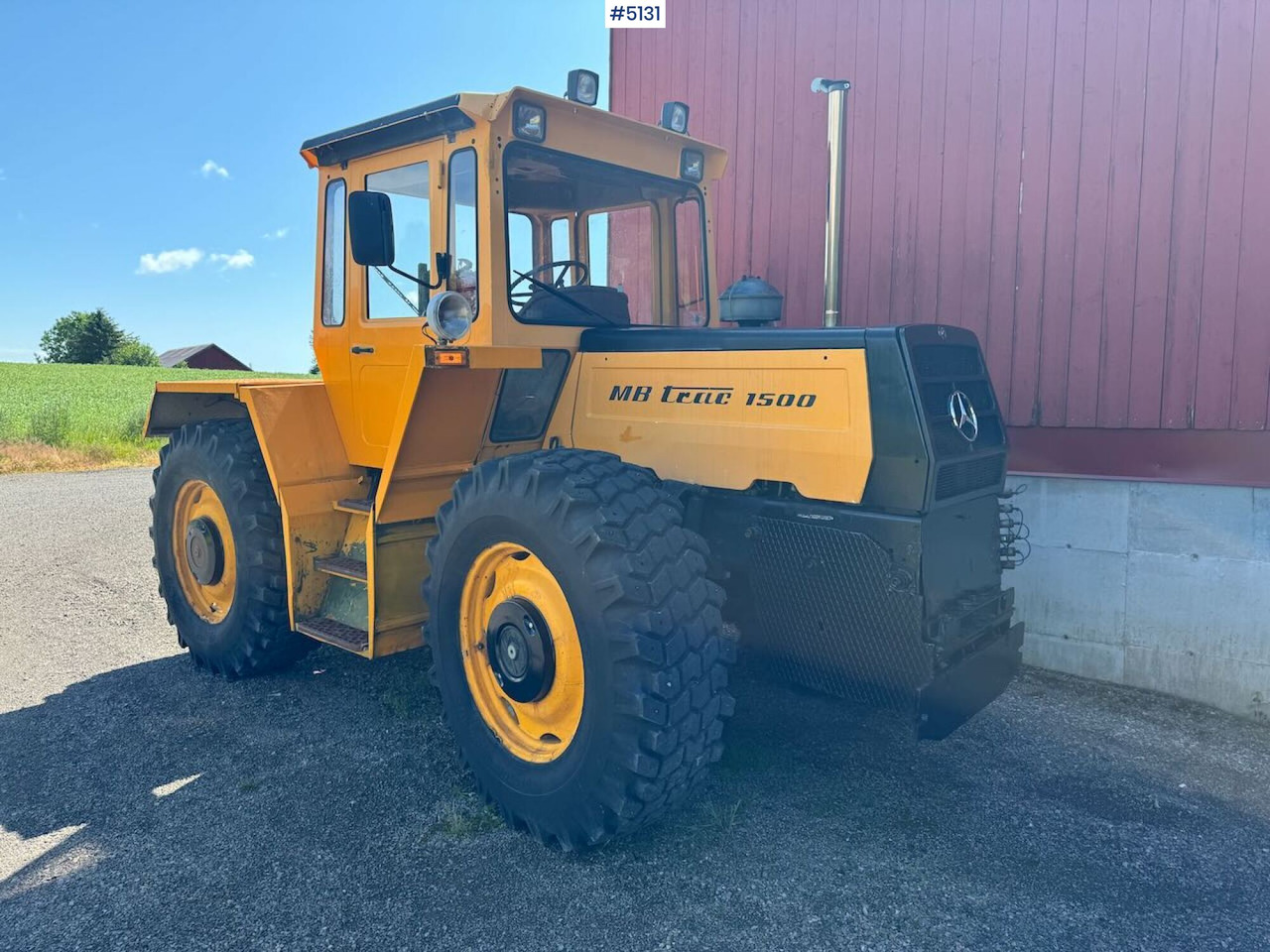 1996 Mercedes MB-trac 1500 - Traktor: pilt 1 1996 Mercedes MB-trac 1500 - Traktor: pilt 1