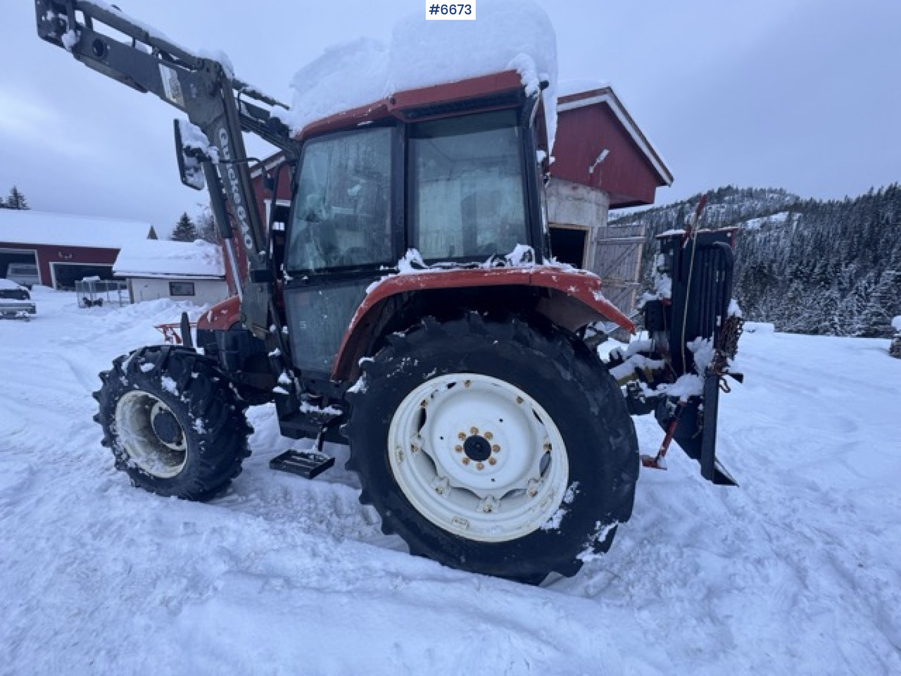 1996 New Holland L75 with front loader and 3rd function - Traktor: pilt 5 1996 New Holland L75 with front loader and 3rd function - Traktor: pilt 5