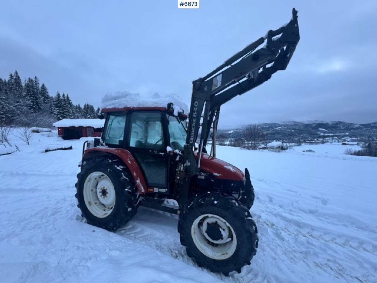 1996 New Holland L75 with front loader and 3rd function - Traktor: pilt 3 1996 New Holland L75 with front loader and 3rd function - Traktor: pilt 3