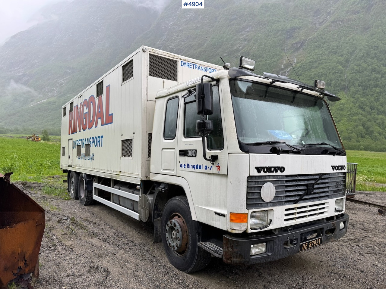 1996 Volvo FL12 6x2 Animal transport. - Loomaveok: pilt 3 1996 Volvo FL12 6x2 Animal transport. - Loomaveok: pilt 3