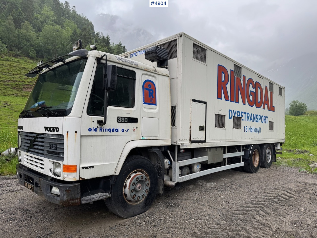 1996 Volvo FL12 6x2 Animal transport. - Loomaveok: pilt 4 1996 Volvo FL12 6x2 Animal transport. - Loomaveok: pilt 4