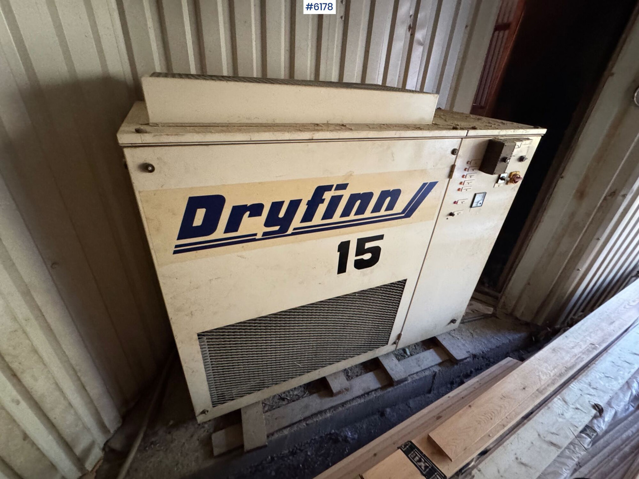 1997 Dryfinn 15 drying unit with circulation fans and trolley - HVAC seade: pilt 3 1997 Dryfinn 15 drying unit with circulation fans and trolley - HVAC seade: pilt 3