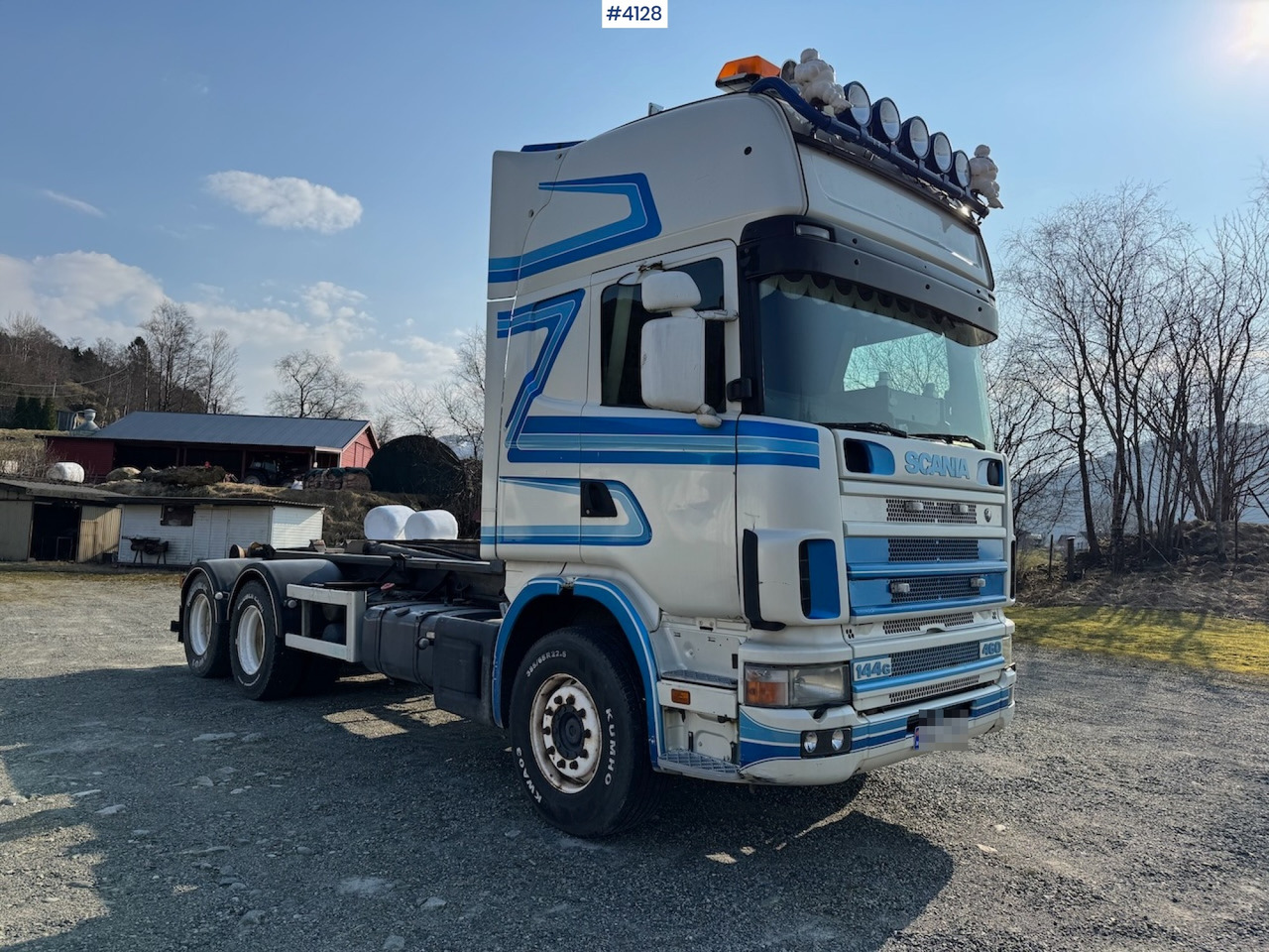 1999 Scania R 144G Hooklift - Konkstõstukiga veoauto: pilt 1 1999 Scania R 144G Hooklift - Konkstõstukiga veoauto: pilt 1