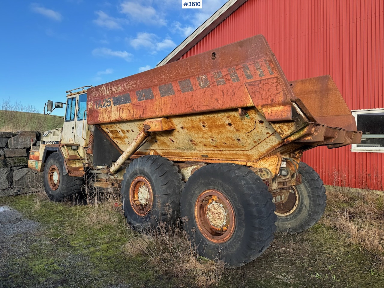 1999 Terex TA25 Dumper m/ lite timer. - Liigendkallur: pilt 4 1999 Terex TA25 Dumper m/ lite timer. - Liigendkallur: pilt 4