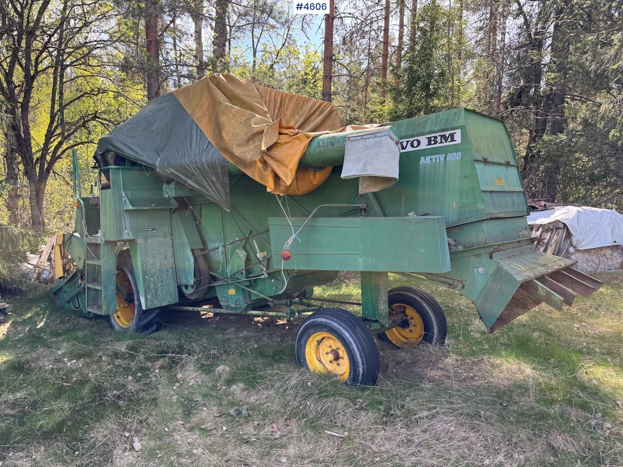 2 Volvo BM Aktiv 800 threshers - Kombain: pilt 5 2 Volvo BM Aktiv 800 threshers - Kombain: pilt 5