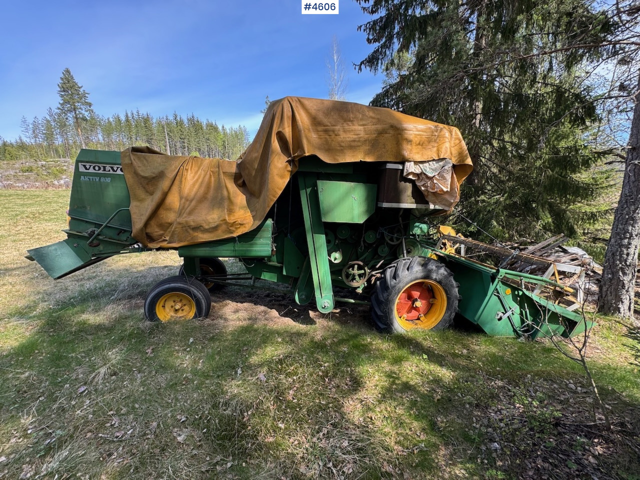 2 Volvo BM Aktiv 800 threshers - Kombain: pilt 2 2 Volvo BM Aktiv 800 threshers - Kombain: pilt 2