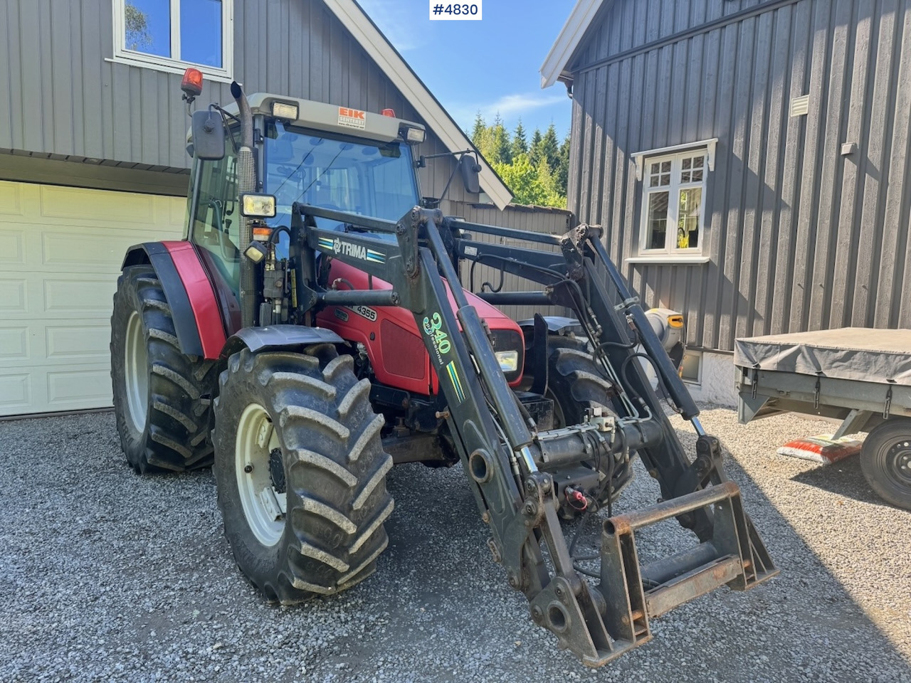 2001 Massey Ferguson 4355 4x4 with Front Loader - Traktor: pilt 3 2001 Massey Ferguson 4355 4x4 with Front Loader - Traktor: pilt 3