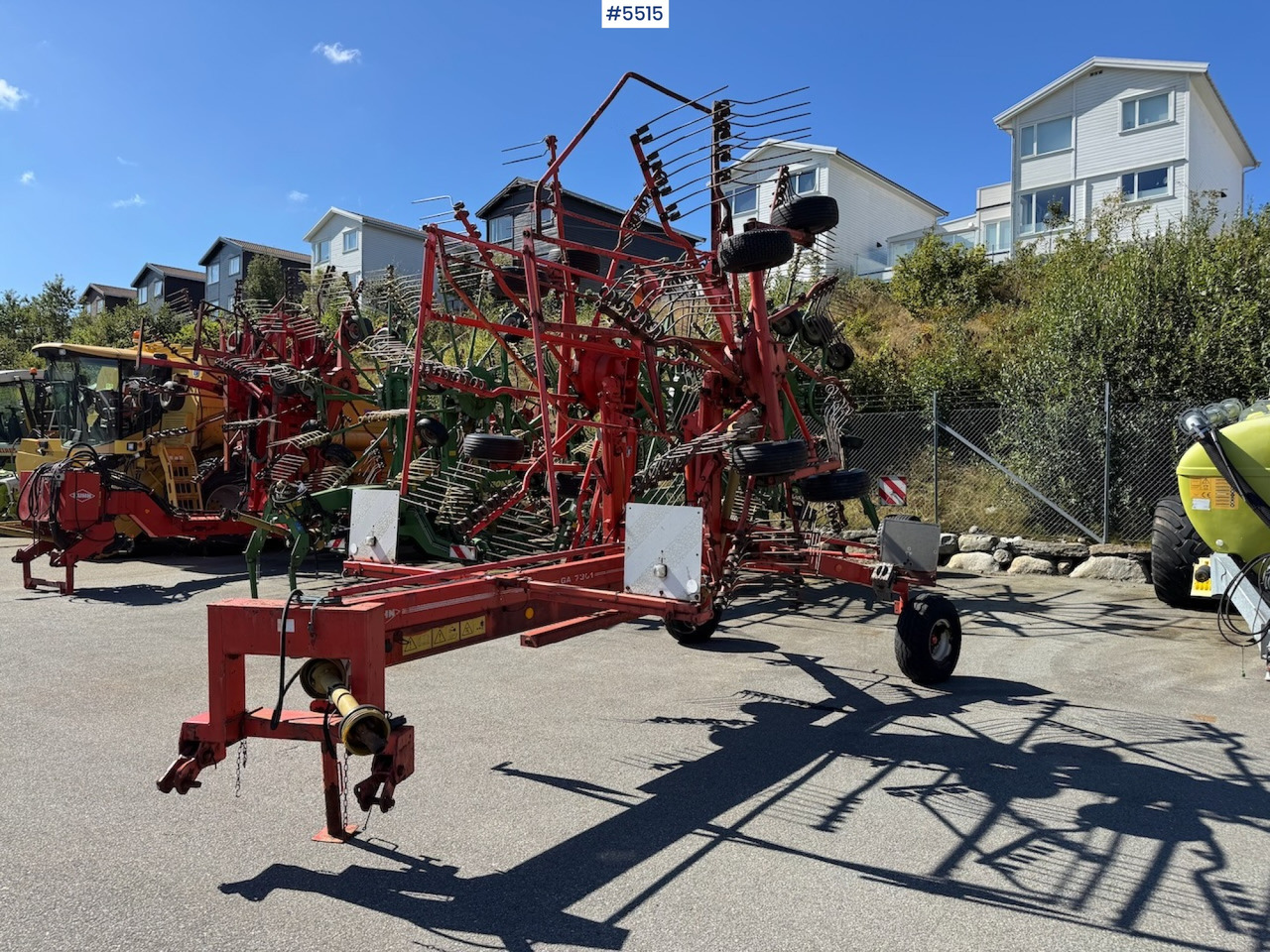 2002 Kuhn GA 7301 Collecting rake - Kaarutusseadmed: pilt 5 2002 Kuhn GA 7301 Collecting rake - Kaarutusseadmed: pilt 5