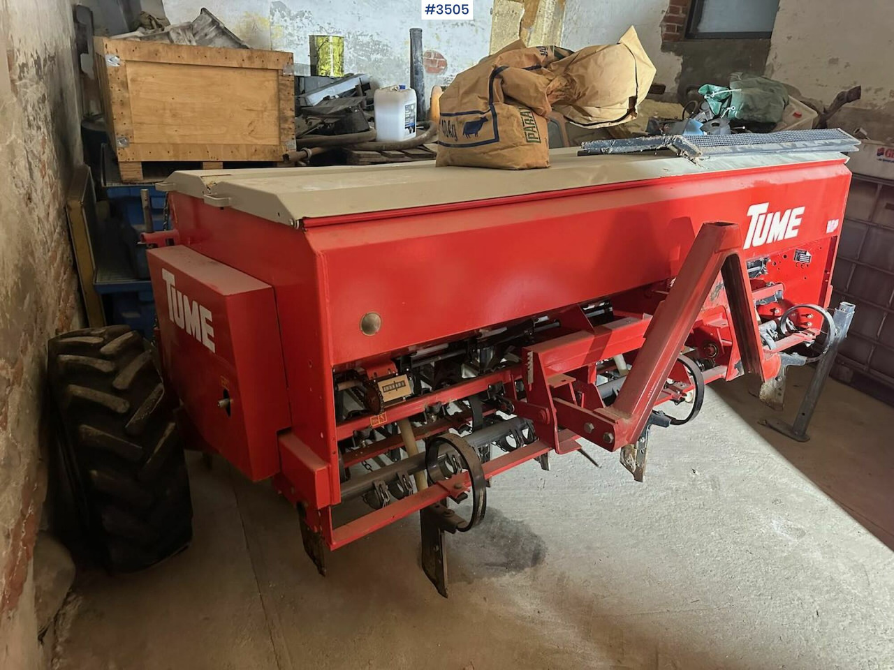 2002 Tume KL 2500 seeder - Kaarutusseadmed: pilt 1 2002 Tume KL 2500 seeder - Kaarutusseadmed: pilt 1